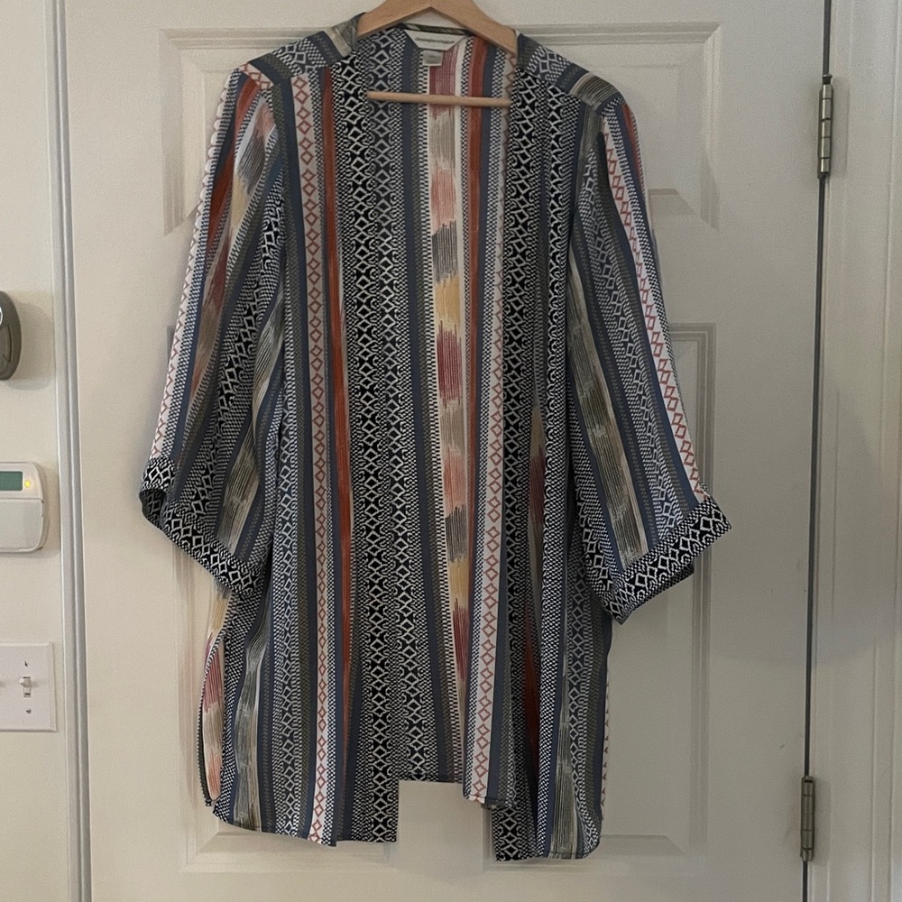 Christopher & Banks Vibrant Striped Men's Shirt